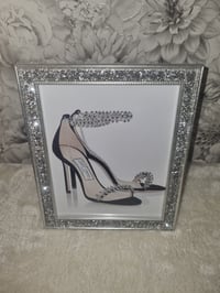 Image 1 of JIMMY CHOO  SHOE GLOSSY PRINT 