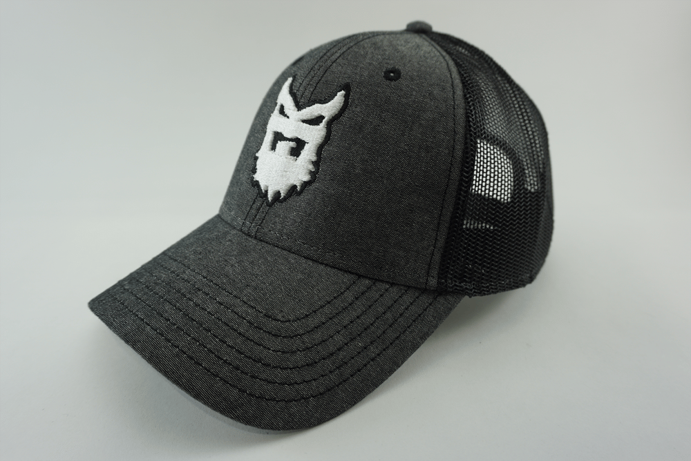 Image of TRUCKER BLK DENIM with Mesh
