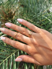 Image 5 of Cross Ring | Waterproof 18k Gold Plating