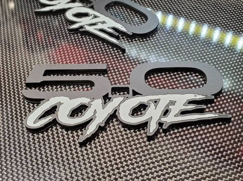 Image of 5.0 Coyote emblem badge 