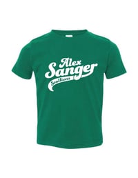 Sanger fundraiser Green spirit tee