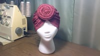 Image 1 of Red Turban (Swirl Collection)