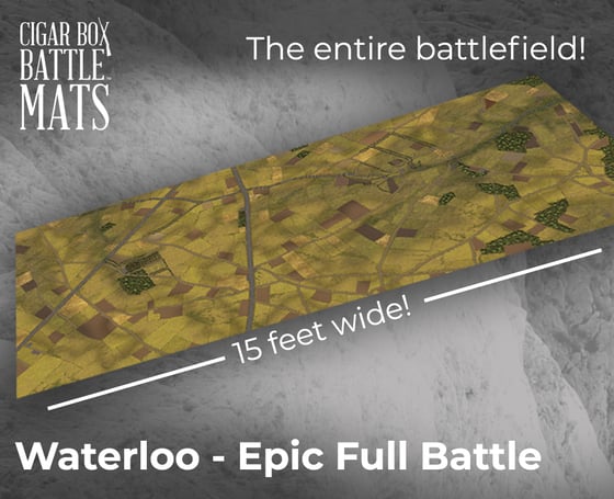 Image of Waterloo - #2010  Epic Full Battle 80” x 180”
