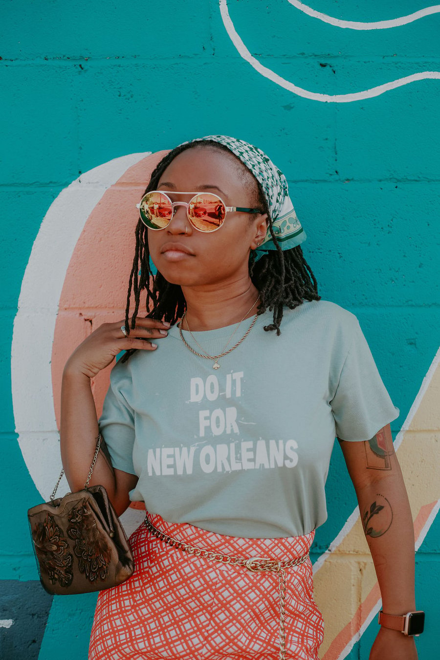 Image of Do It For New Orleans Cropped T-Shirt