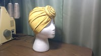 Image 2 of Gold Turban (Swirl Collection)