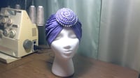 Image 1 of Purple Turban (Swirl Collection)