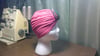 Pink/Green Turban (Swirl Collection)