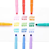 Image 3 of Confetti Stamp double-ended markers