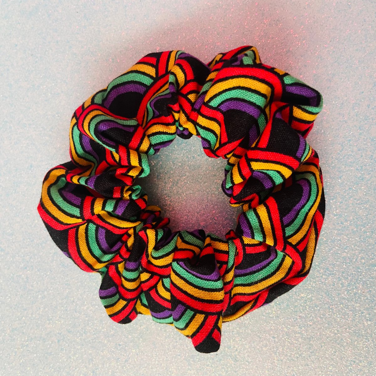 Image of Rainbow Scrunchies