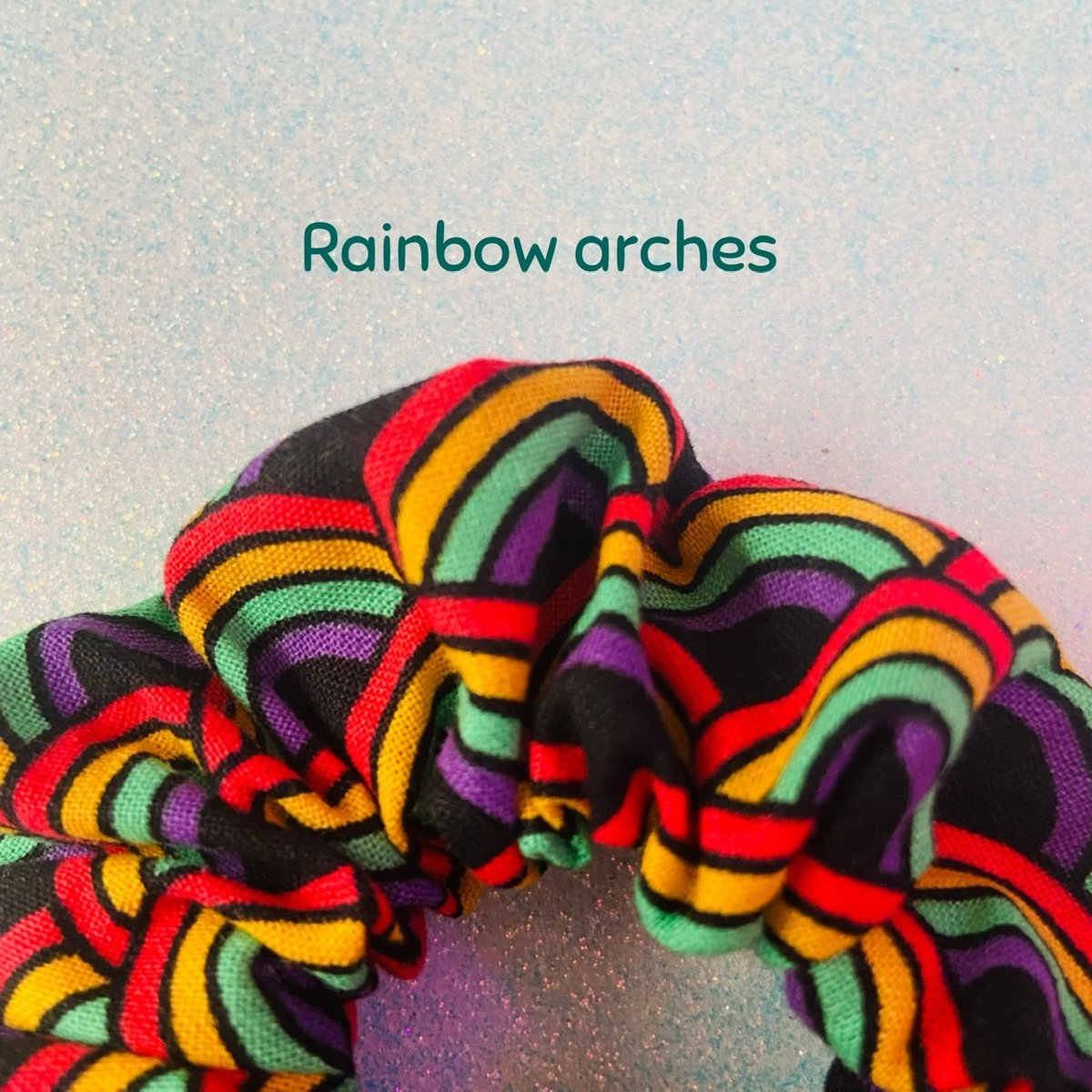 Image of Rainbow Scrunchies