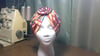 Orange/Rust/Blue Printed Turban (Swirl Collection)