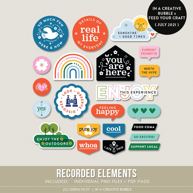Image of Recorded Elements (Digital)