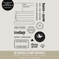 Recorded Stamp Brushes (Digital)