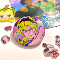 Image 2 of Jolyne Glitter Button