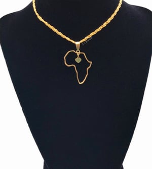 Image of HEART OF AFRICA NECKLACE 