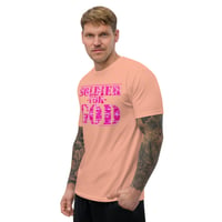 Image 12 of Soldier For God PINK Fitted Short Sleeve T-shirt