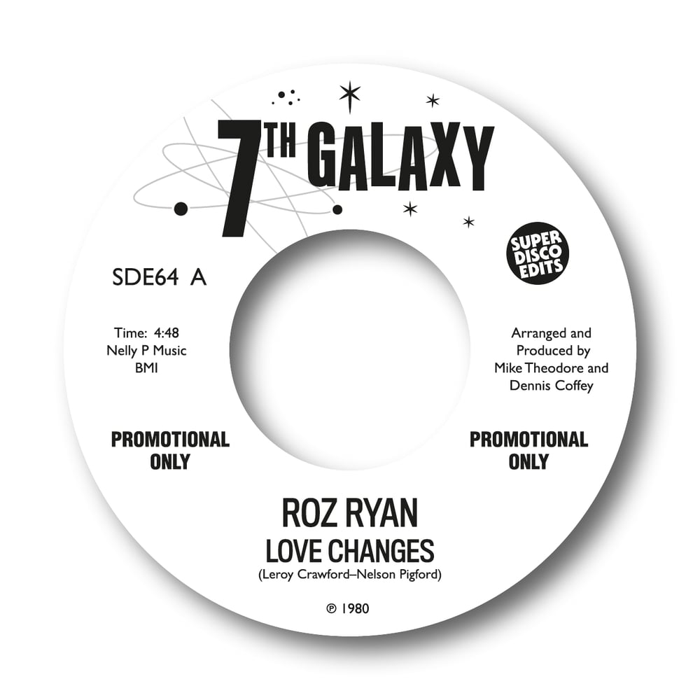 Roz Ryan Love Changes 7th Galaxy limited Promo 45