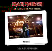 Image 3 of ADRIAN SMITH - IRON MAIDEN - LEGACY OF THE BEAST TOUR**