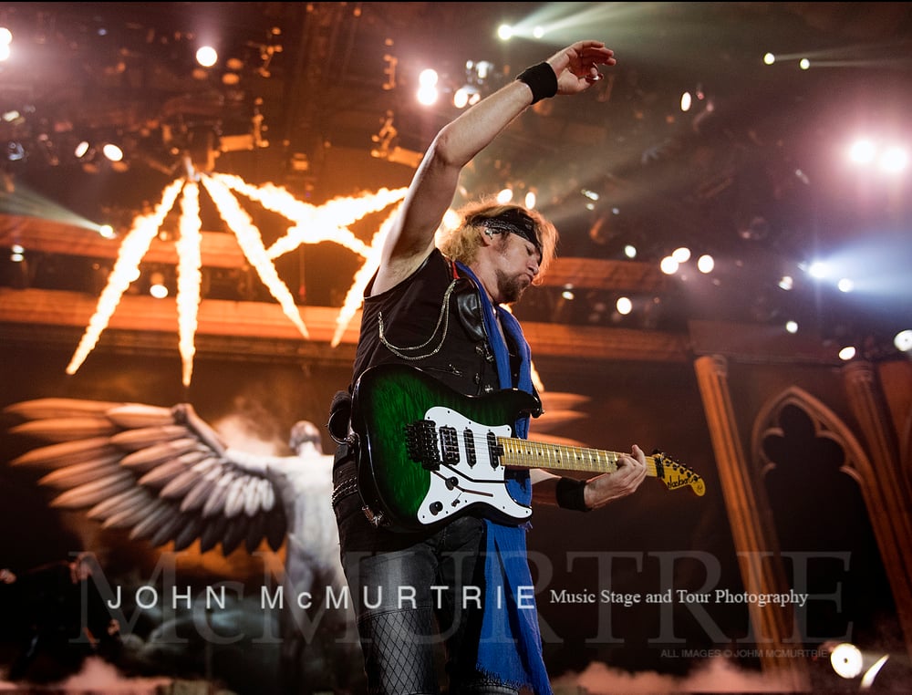 Image of ADRIAN SMITH - IRON MAIDEN - LEGACY OF THE BEAST TOUR