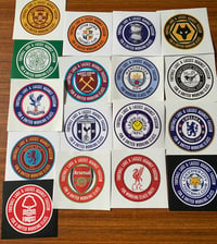 Image 1 of FLAF club logo stickers