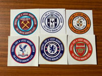 Image 3 of FLAF club logo stickers