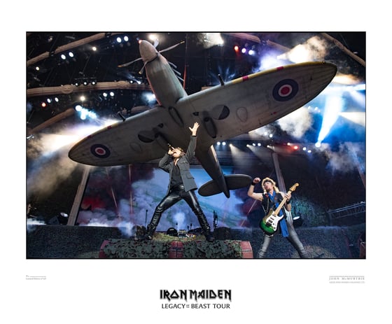 Image of SPITFIRE - IRON MAIDEN - LEGACY OF THE BEAST
