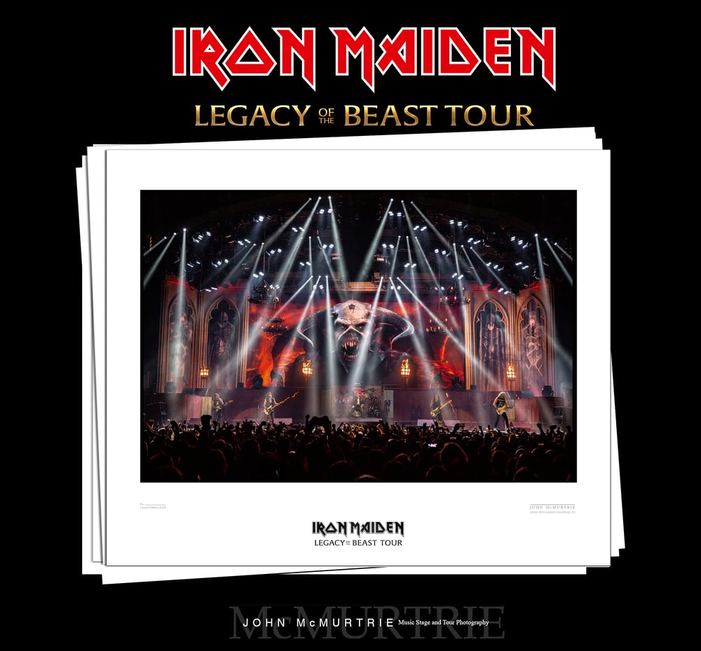 Image of DEATH - IRON MAIDEN - LEGACY OF THE BEAST - HELL STAGE 