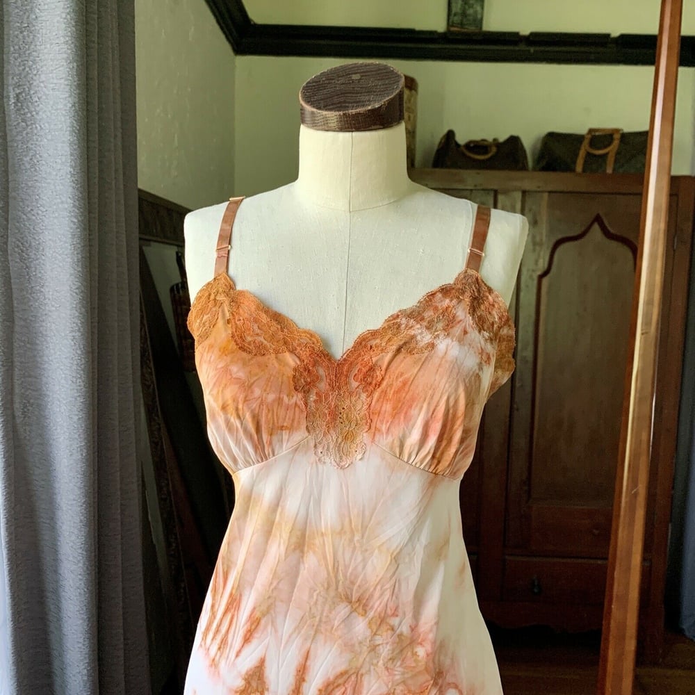 Beet Root Slip Dress 38