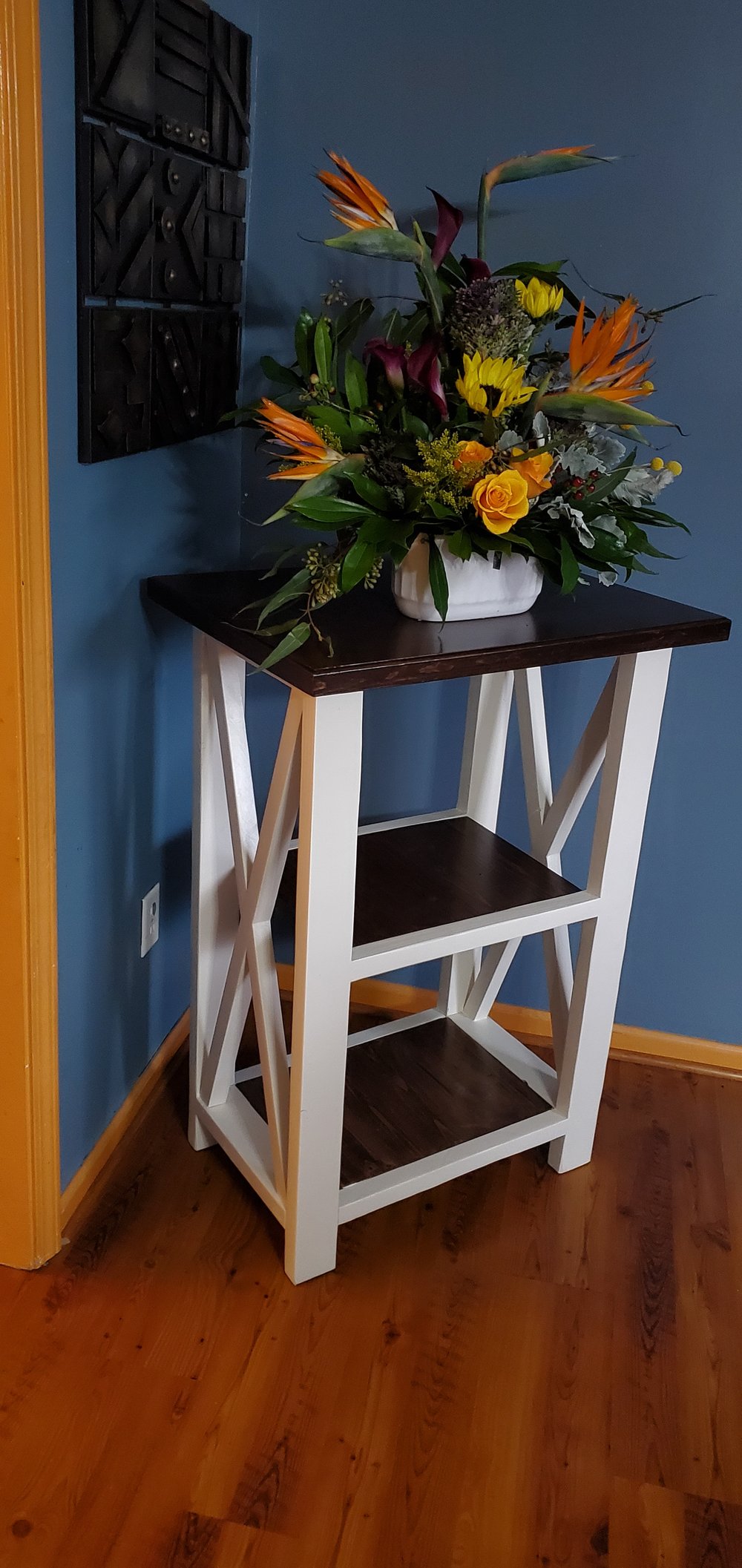 Solid Wood Farmhouse Entrance Table
