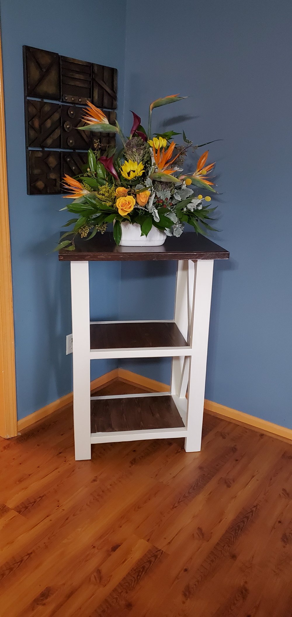 Solid Wood Farmhouse Entrance Table