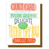 Quilty Instructions - Gift Card