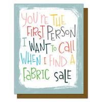You're the First Person - Gift Card