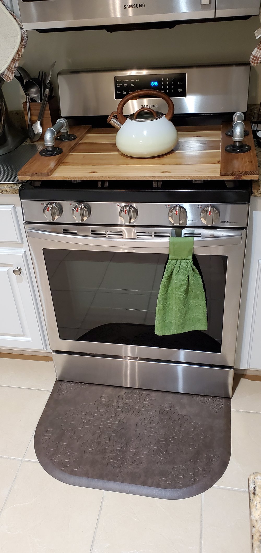 Stove Top Cover-Stove Cover-Noodle Board-Wood stove cover-Electric