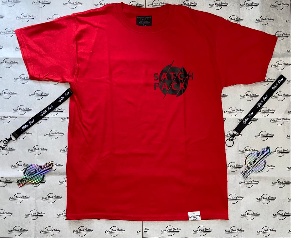 Red Satch Pack T-Shirt Special Logo