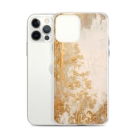 Image 11 of White and Gold Tattered Texture Goth Lolita Kawaii Baroque Clear Case for iPhone®