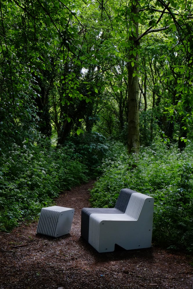 Image of Jää Armchair in Black