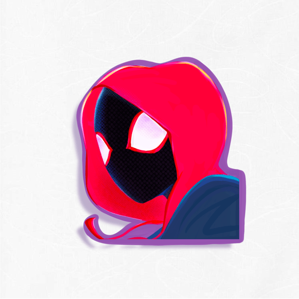 Image of Spiderman Miles Morales - Marvel Sticker