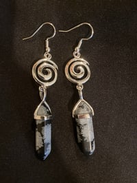 Blue Spot Jasper Earrings