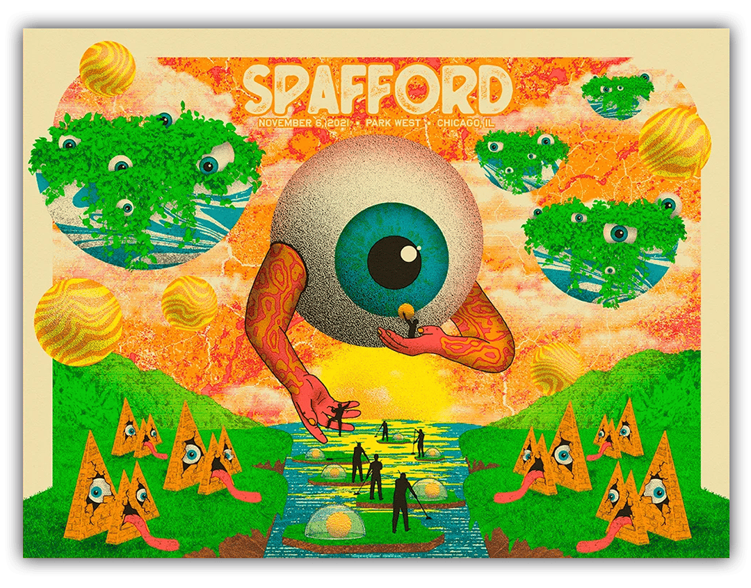 Spafford Park West 2021 Event Poster