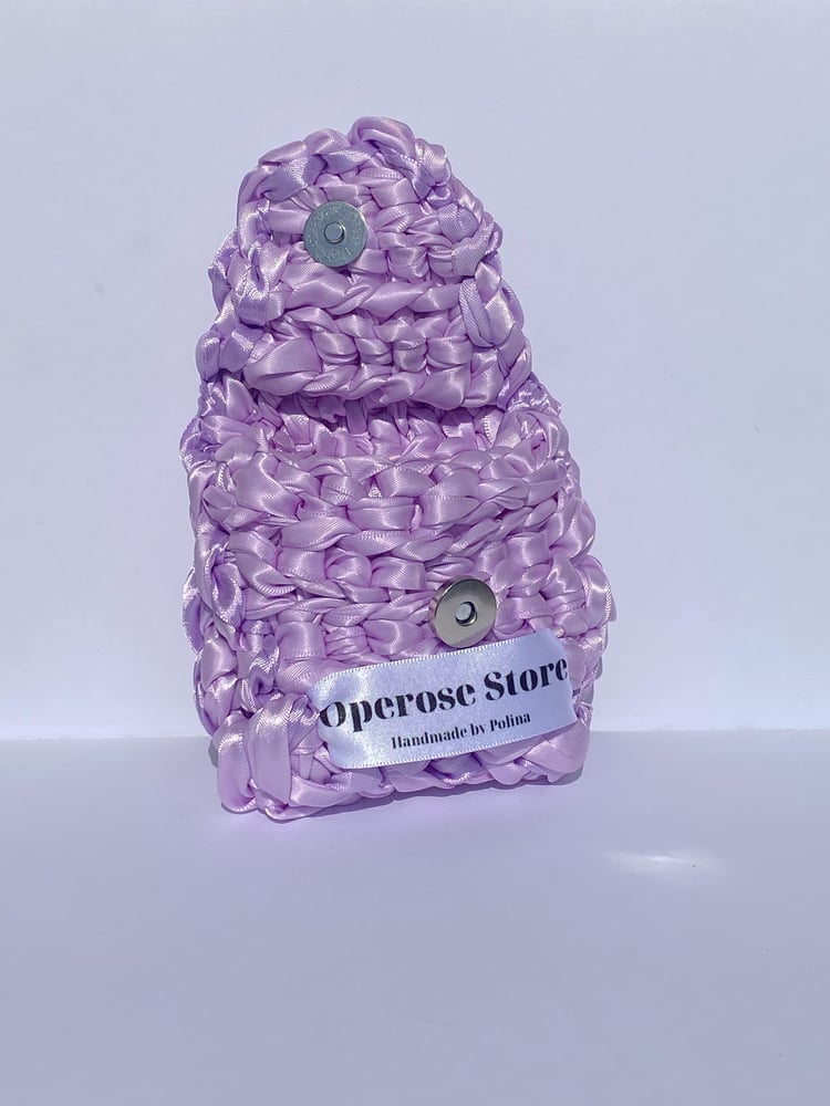 Image of violet purse