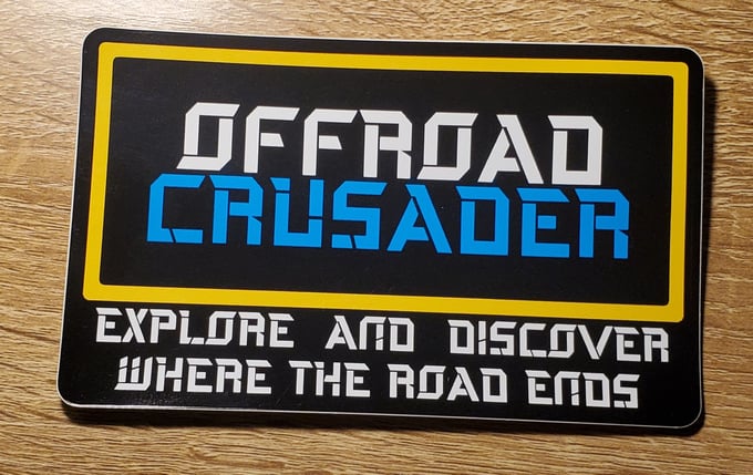 Image of Offroad Crusader Vinyl Sticker