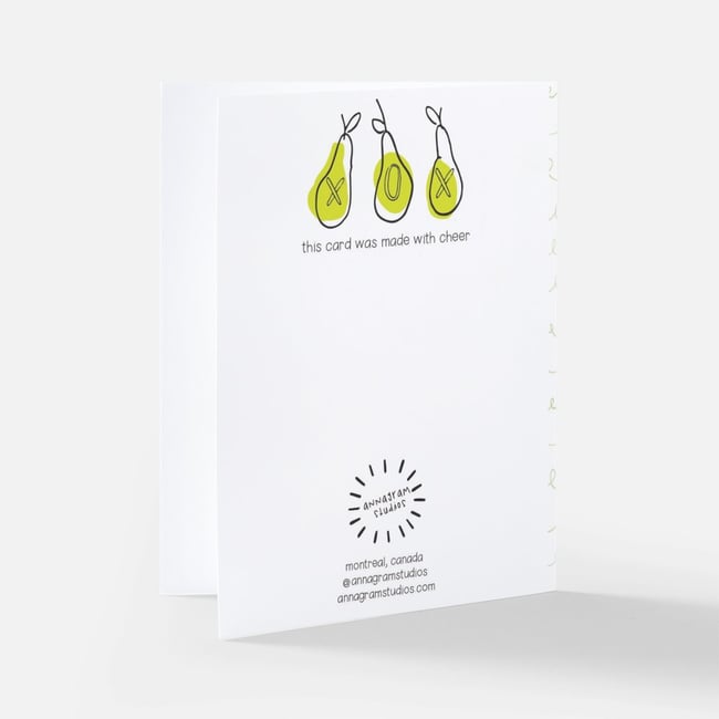 We make a perfect pear