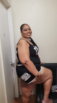 Image 2 of THICK FIL-A AND THICKER THAN A SNICKA TWO-PIECE BOOTY SHORT SETS