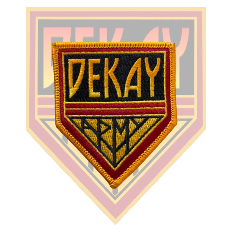 EMBROIDERED DEKAY ARMY PATCH
