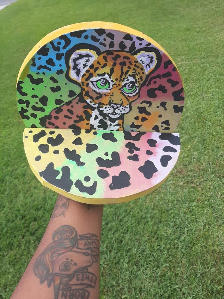 Image of 90s Leopard Shelf 