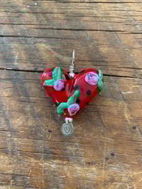Image 1 of Rosebud Heart Pendant