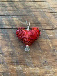 Image 4 of Squiggle Heart Pendant
