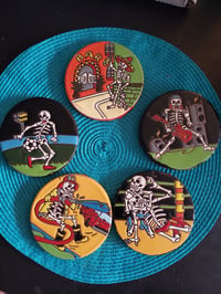 Image 1 of Coasters ceramic "Los Chicos" 