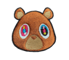 Kanye West Graduation Bear Iron-on Patch