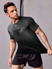  Camiseta deportiva con estampado